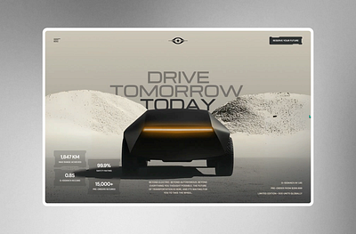 Electric Vehicle Website Design animation branding car design designer electric car figma futuristic graphic design landing page modern motion graphics moto prototyping redesign sleek ui vehicle web websites