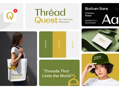 Thread Quest — Visual Identity brandidentity dribbble fashionbranding logo logodesign threadquest