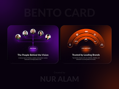 Bento Card Design for SAAS Landing Page ai card ai desgin ai icon ai illustration app bento bento ai bento cards branding clean design glass graphic design minimal ui ui design ux ux design web web design