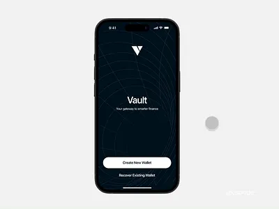 Prototype of Onboarding flow for crypto wallet app crypto defi figma finance mobile app motion graphics onboarding product design prototype ui ux wallet