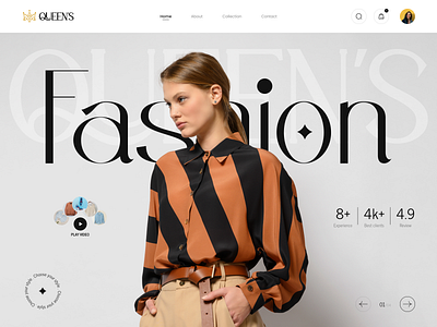 Stylish clothing e-commerce website branding clothes e commerce e commerce design e commerce website fashion hero section innovation inspiration landing page minimalism shopping shopping cart ui ui design ui website ux ux design