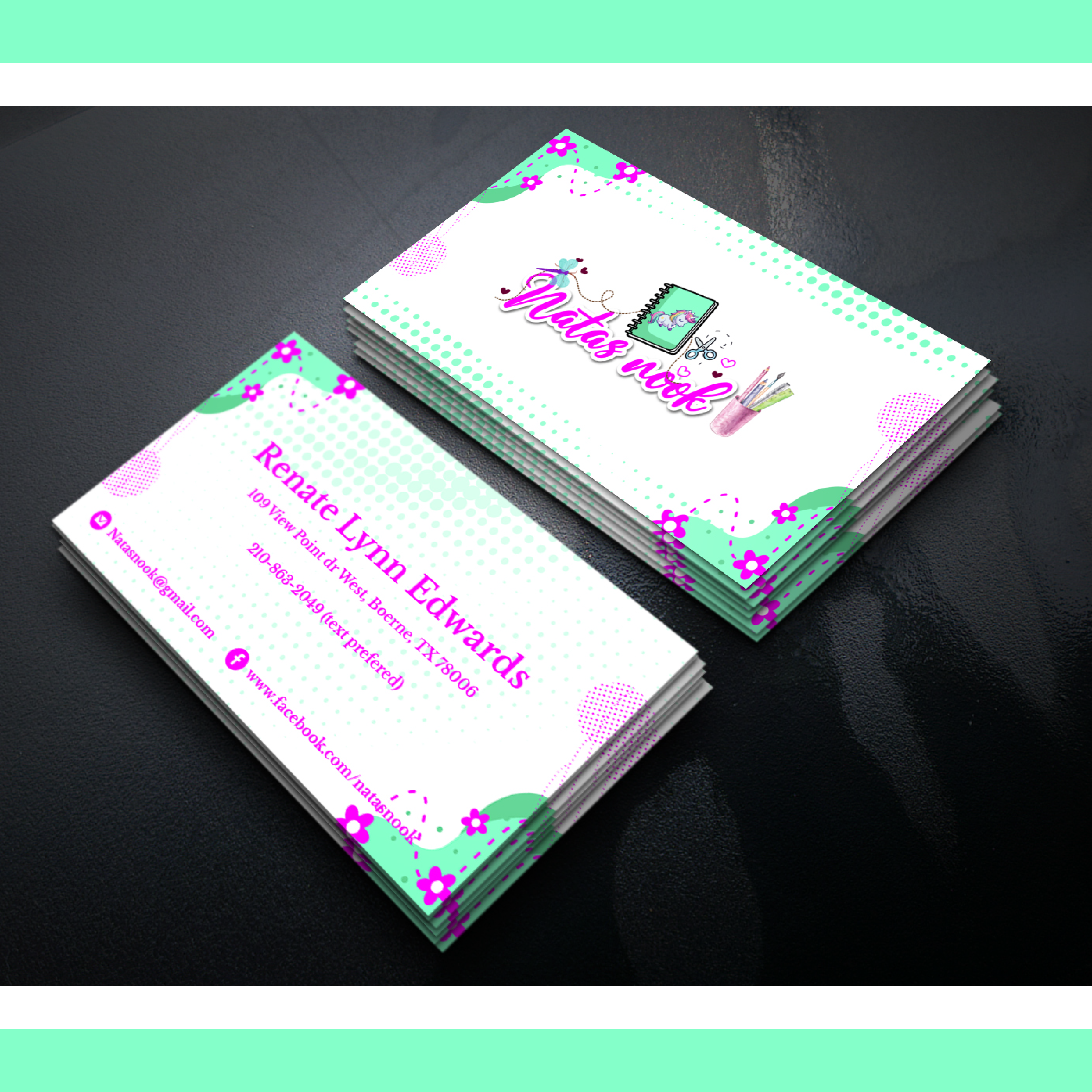 Natas Nook: Business Card & Print Design art design business card design designing illustrator logo minimal card design photoshop