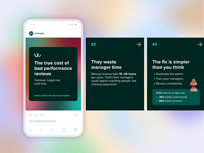 Instagram templates for branded content branding corporate instagram posts social media template visuals