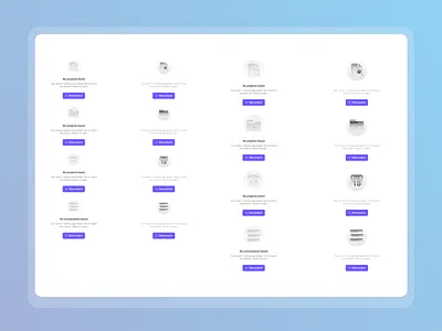 Empty state - Lumin UI blank box branding design system empty empty status logo motion graphics ui