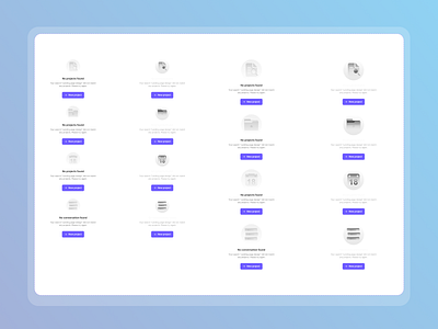 Empty state - Lumin UI blank box branding design system empty empty status logo motion graphics ui