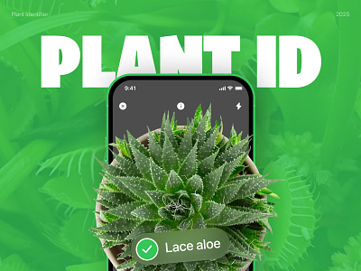 Plant Identifier IOS Mobile App composition concept design graphic design ios ios app ios mobile app mobile app plant plant id plant identifier ui ux