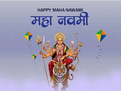 Maha Nawami poster design