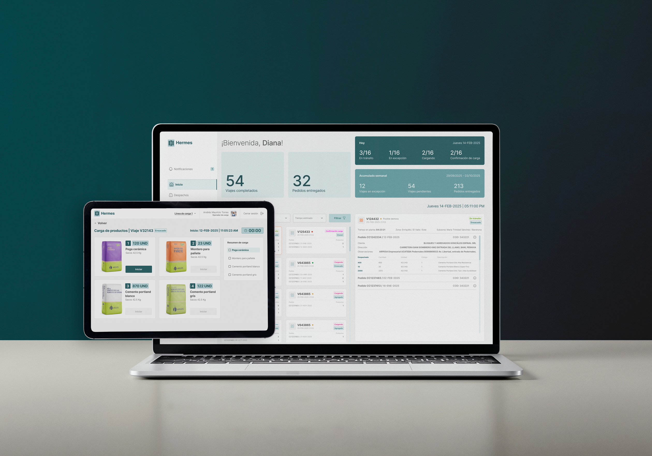 Tracking platform for concrete delivery app design graphic design logo platform ui ux