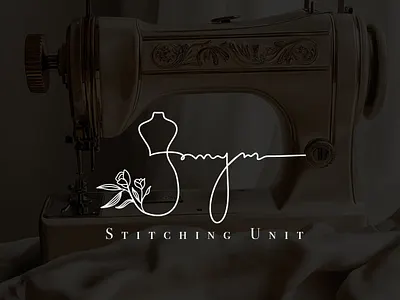 Stitching Signature logo |Digital signature | graphic design