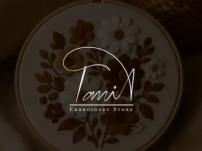 Embroidery shop logo |Signature logo | Digital signature graphic design