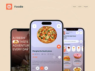 Food Delivery App app design burger clean clean ui delivery app food app food app design food delivery food delivery app food lovers food ordering food ui minimal ui mobile app modern design online order app pizza app restaurant app ui ux design ux design