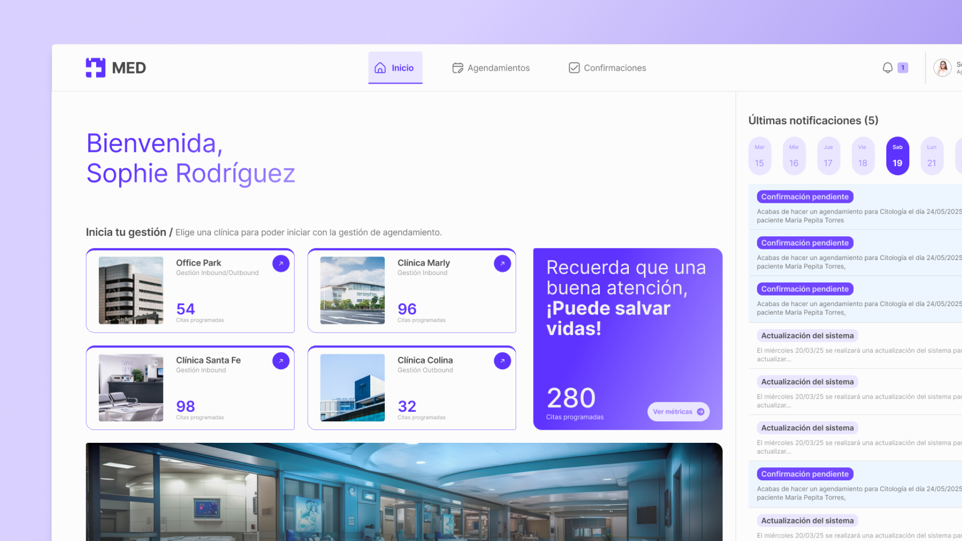 Medical scheduling platform app design graphic design platform ui ux vector
