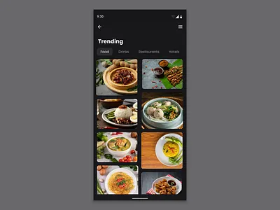 ✨ Day 69 – Trending (Nusantara Food Edition) daily daily ui dailyui design ui uichallenge