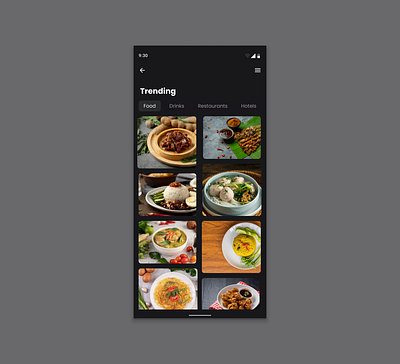 ✨ Day 69 – Trending (Nusantara Food Edition) daily daily ui dailyui design ui uichallenge