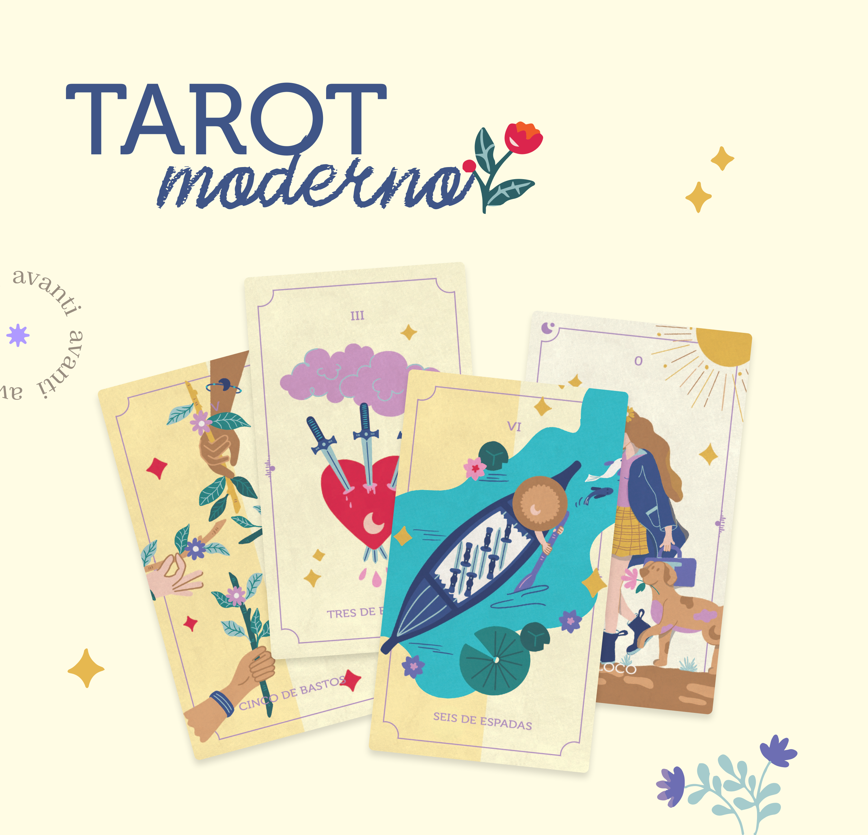 Tarot Moderno V2 design graphic design ilustracion ilustration procreate tarot tarot moderno