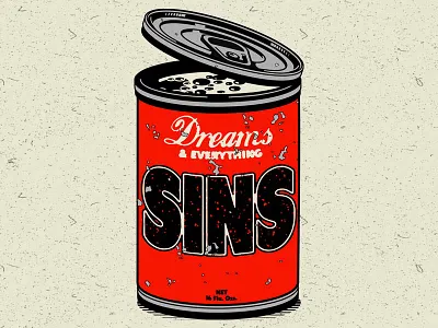 SINS cartoon character design graphic design illustration skull vector