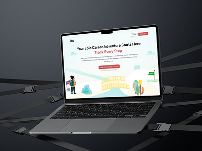 Mila - Job application tracking app branding design illustration logo ui ux vector webapp webdesign