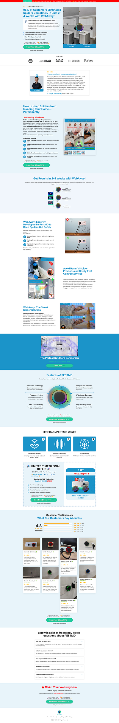 Spiders - Funnelish buy funnelish buy funnelish template design designing funnel funnel funnelbuilder funnelish funnelish templates sales funnel sales page