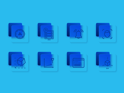 Visual Language – Custom Icon Set creative design design graphic design icons icons design