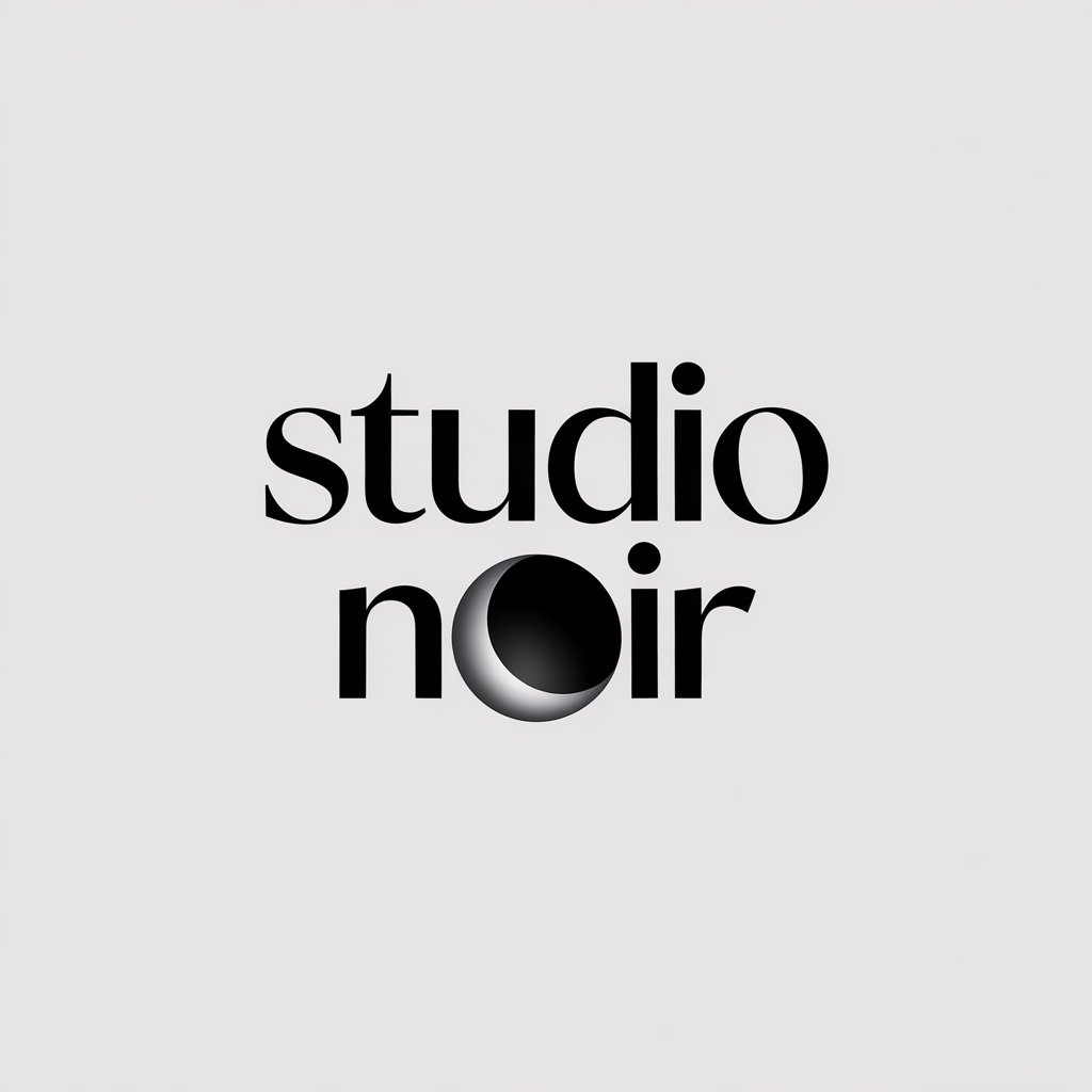 Brand name Studio Noir branding graphic design logo