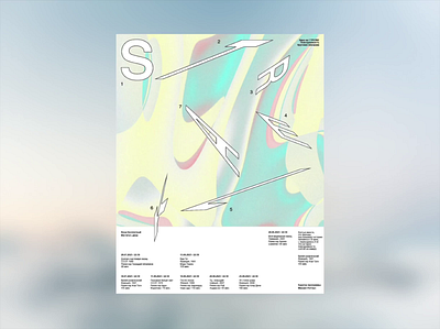 Student cinema poster animation graphic design ui