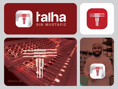 Music Logo Design for - Talha Bin Mustafiz | Film Logo | Media app logo brand identity design branding creative logo custom logo film logo freelancer iqbal graphic design icon identity logo logo design logo designer logos media logo minimal logo modern logo monogram music logo saas logo