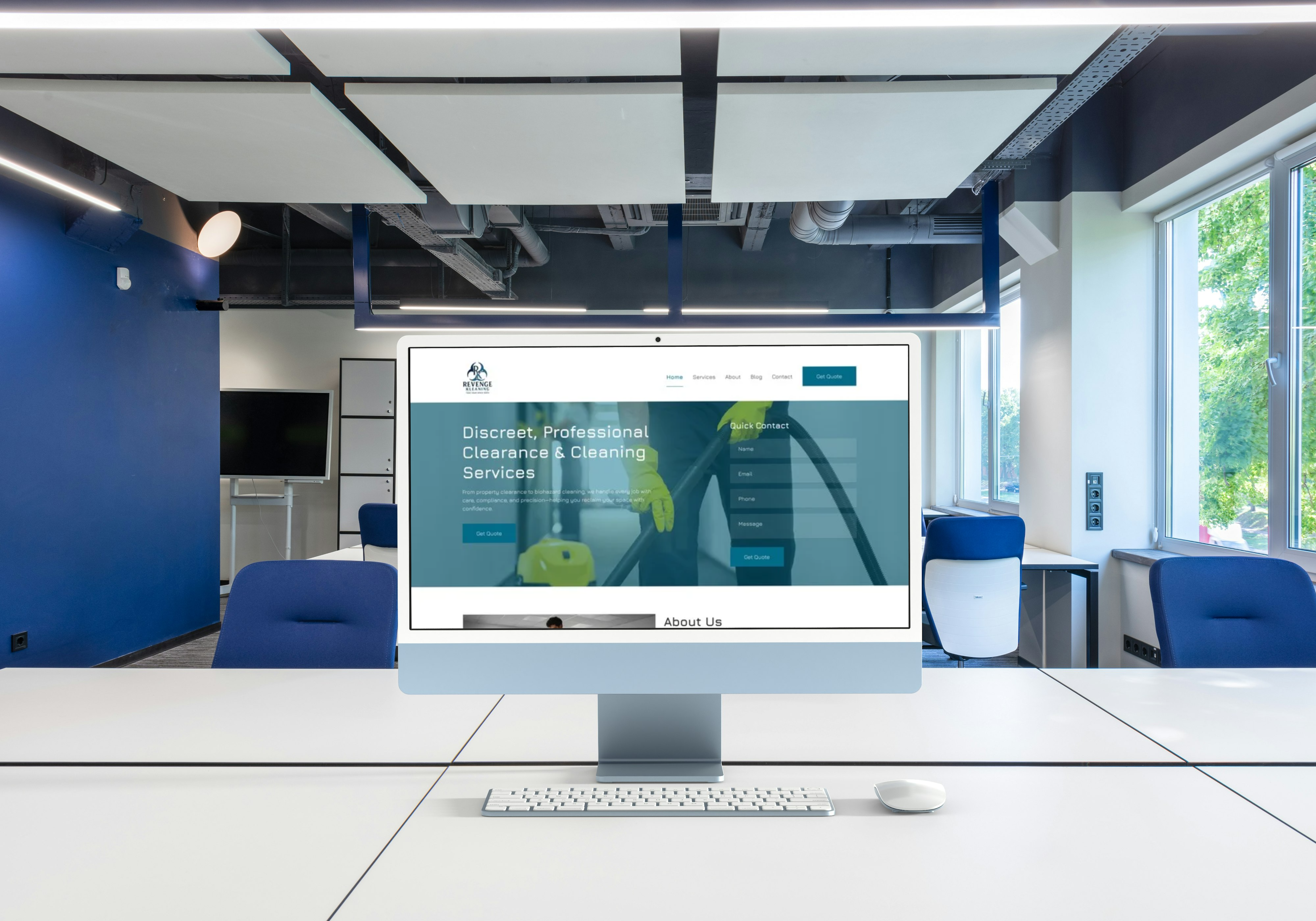 Cleaning Website Design cleaning design figma graphic design landing page ui ui ux web design website wordpress