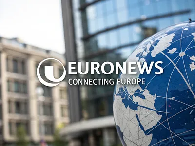 EURONEWS LOGO DESIGN branding graphic design logo