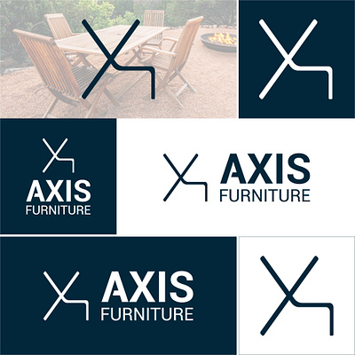 LOGO DESIGN FOR AXIS FURNITURE axis logo brand design brand identity branding branding design graphic design logo logo design logo design idea logos logotype