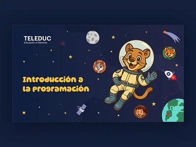 Online Class Presentation – Programming for Kids chile class code course creative design e learning graphic design illustration kids online powerpoint python space