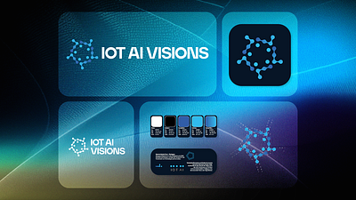Rebranding for a Technology Conference - IoT AI Visions Zurich brand branding design graphic design iot logo logo design rebranding redesign vector
