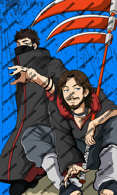 ALEX AND HIS FRIEND ART COMMISSION