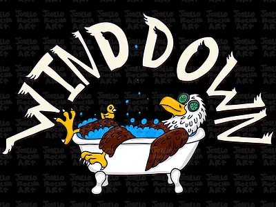 Wind Down Eagle quirky