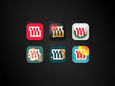 Seasonal Campaigns, App Icons & Hero App Themes africa android app app icon art direction campaign customization delivery design system events hero ios mobile app recurring seasonal skin themes theming tokens variables