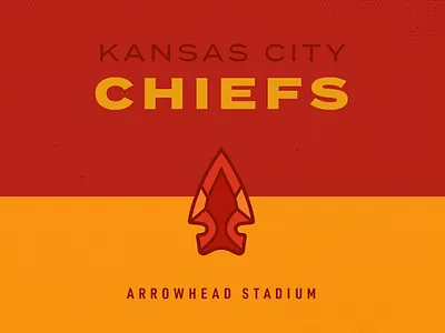 Kansas City Chiefs! chiefs graphic design illustration kansas city typography