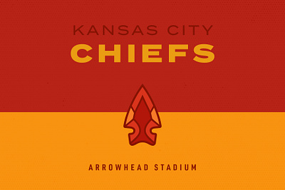 Kansas City Chiefs! chiefs graphic design illustration kansas city typography