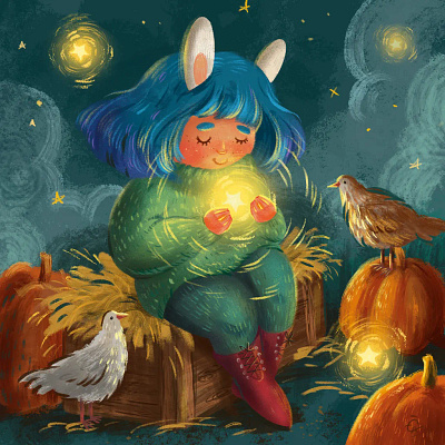 Autumn girl