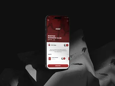 Fitness Mobile App Design app design athlete app branding creative direction design system digital design fitness app graphic design health app health community app ios app mobile app product design social app sports design typography ui uiux