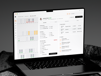 Yard Management System (YMS) Dashboard admin app b2b dashboard data enterprise fleet industrial logistics management management system operations product design saas supply chain transportation ui ux warehouse yms