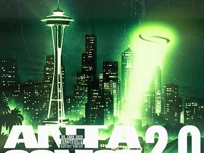 Antagonist 2.0 Tour "Seattle" Poster adobe adobe after effects adobe photoshop album cover album cover design antagonist artwork clothing clothing design cover art cover design design destroylonely graphic design illustration ken carson playboi carti poster poster design streetwear
