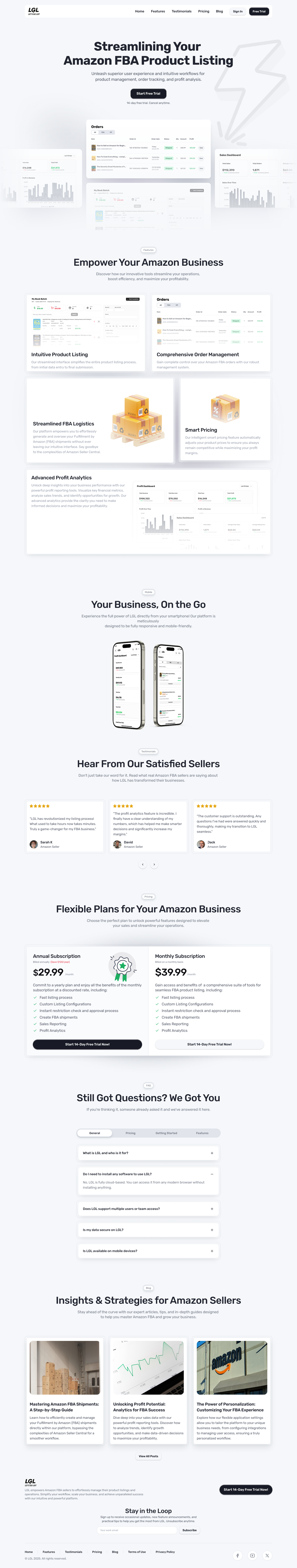 SaaS Landing Page landing page saas
