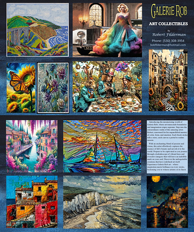 My art brochure brochures design food and beverage illustration labels logos