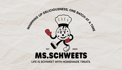MS.SCHWEETS branding graphic design illustration logo