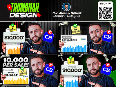 YouTube Thumbnail Design | High CTR & Eye-Catching design eye catching thumbnail eye catching thumbnail design graphic design thumbnail video thumbnail youtube thumbnail banner