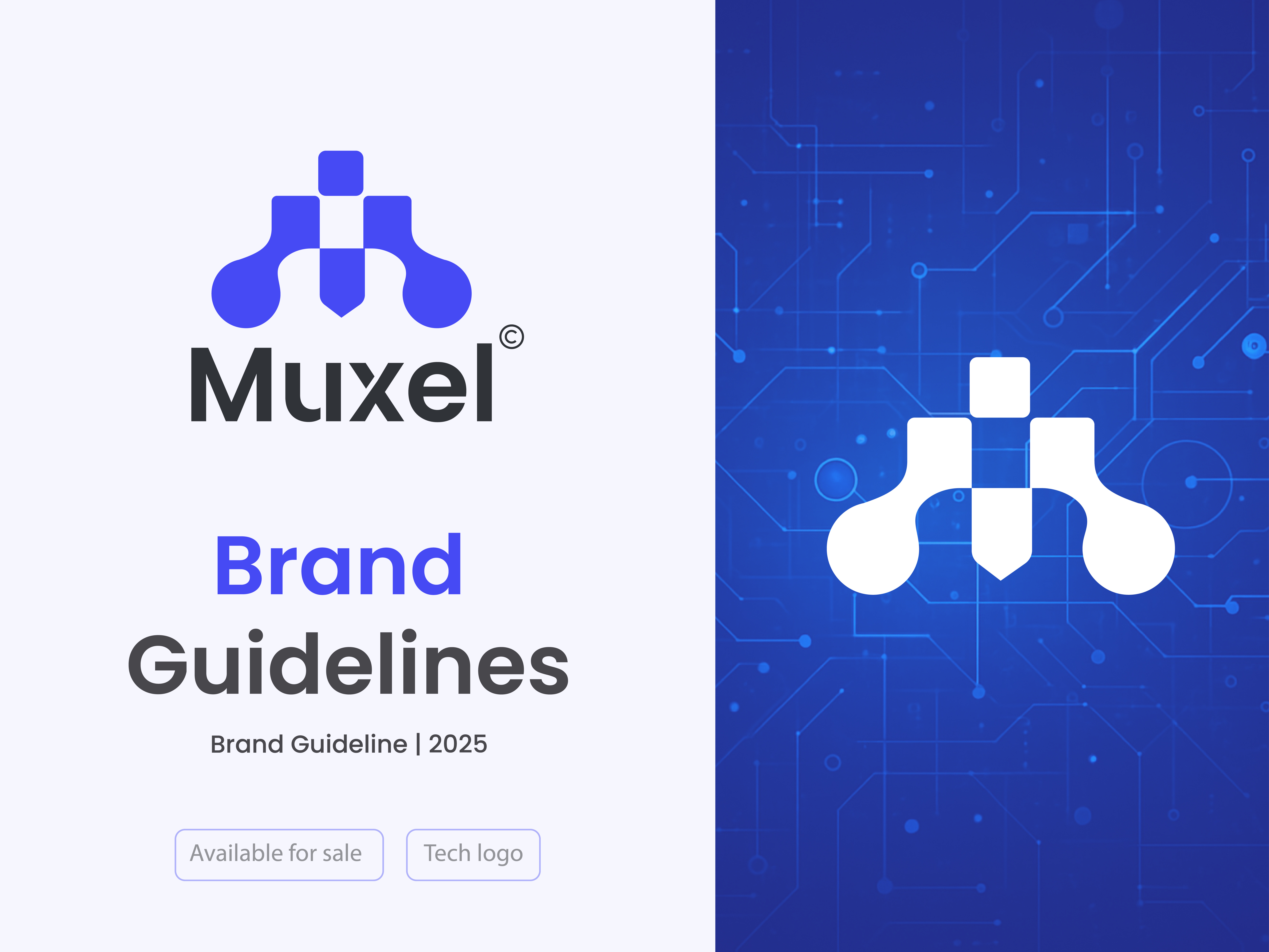 Tech logo - Brand Guidelines ai logo brand guidelines brand identity branding creative logo flat logo identity letter i letter logo letter m logo logo design logo designer minimalist logo modern logo saas logo tech logo technology brand trendy logo unique logo