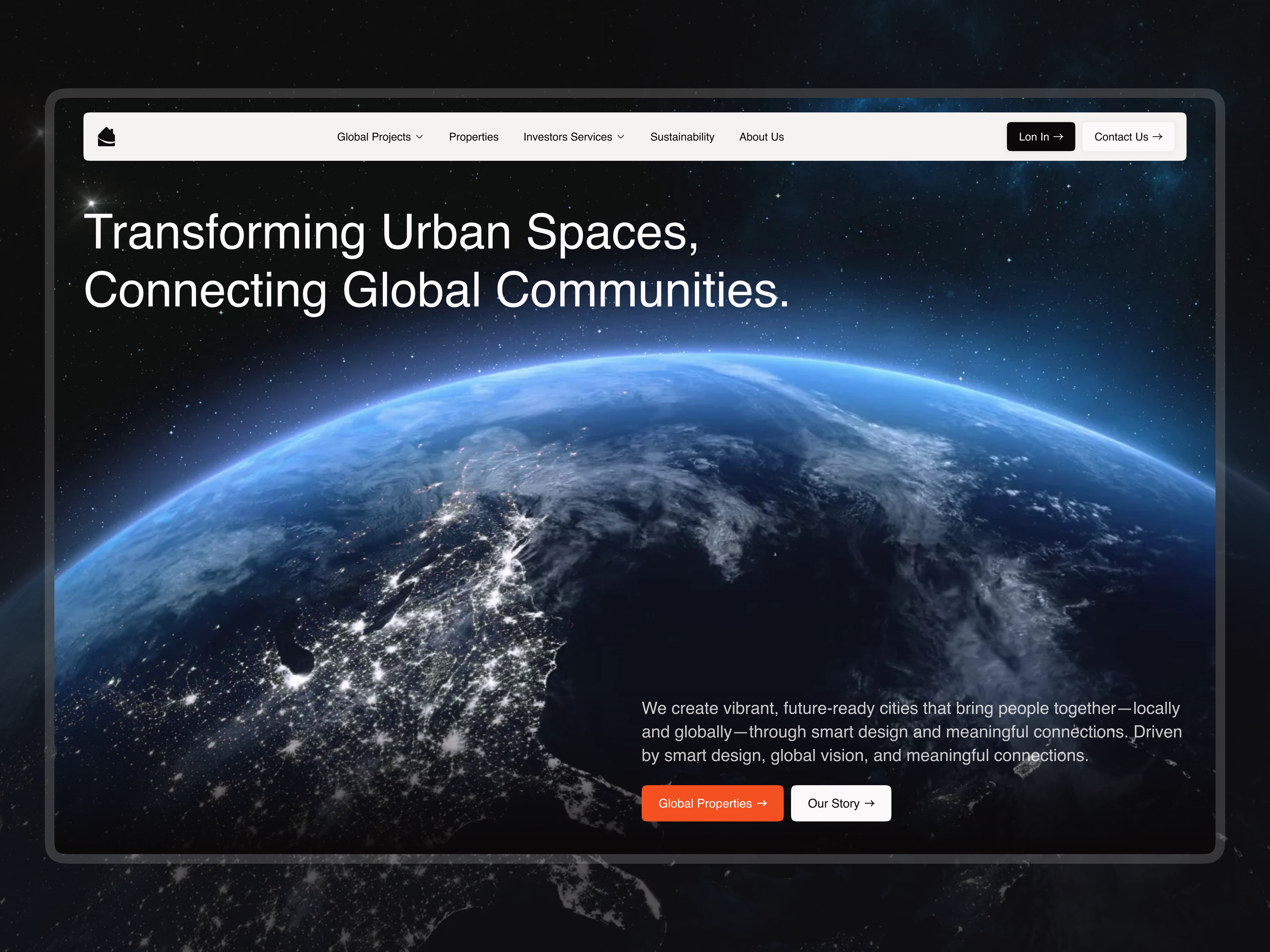 Real Estate Website Design for Luxury Living corporate corporate business corporate design corporate site corporate website farmer homepage luxury living real estate real estate agency real estate website website website design