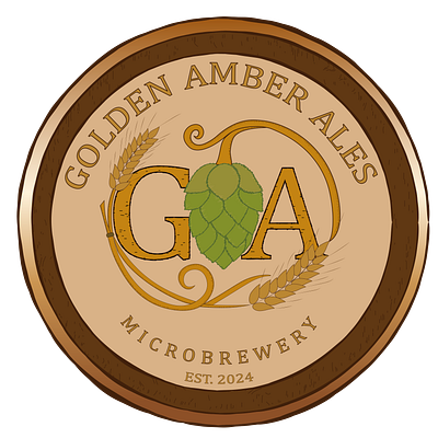 Letter Logo for Microbrewery branding graphic design illustration logo vector