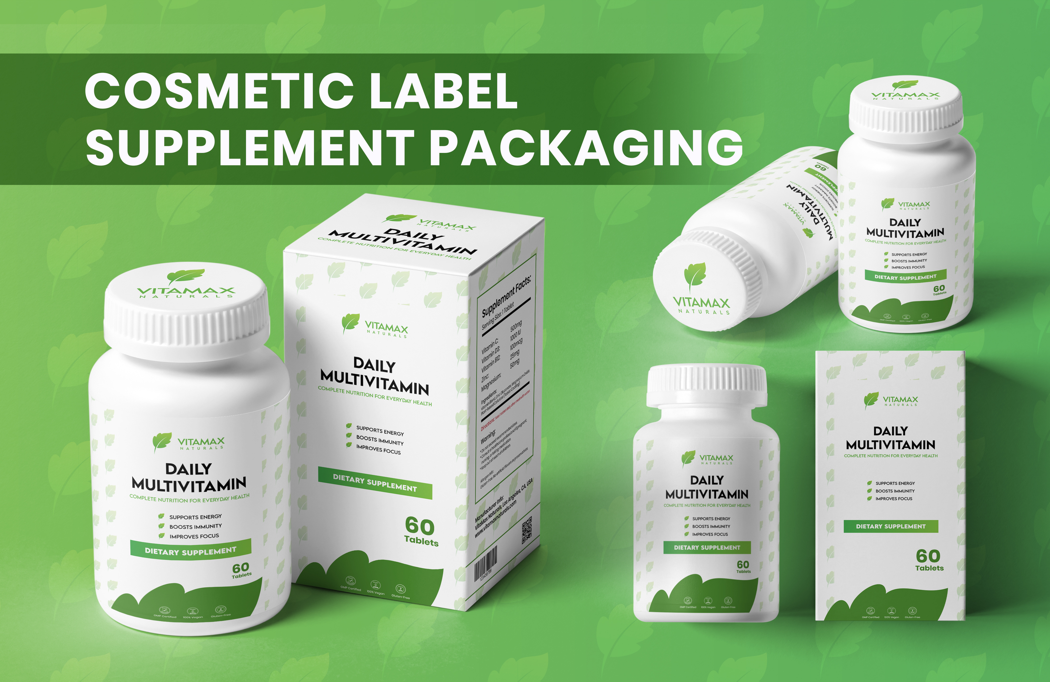 Example of Professional Product Label And Packaging