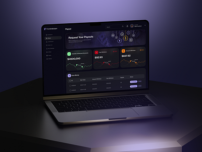 Crypto Funding Dashboard admin dashboard admin panel analytics dashboard crypto analytics crypto dashboard crypto dashboard design crypto portal crypto trading cryptoui dashboard design defi ui exchange dashboard fintech dashboard funding dashboard funding platform trading dashboard trading tools web design web3 design webapp design