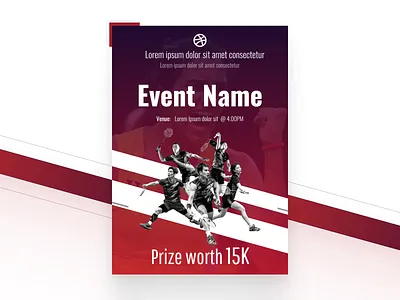 Badminton Poster Design badminton poster badminton poster design creative posters poster design poster design ideas sport event poster sports poster